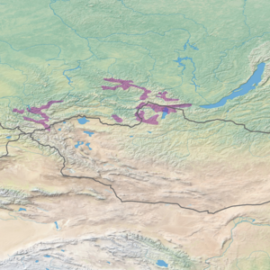 Ecoregion territory (in purple)