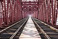 Image 45Hardinge Bridge is a steel railway bridge over the river Padma located at Paksey, Ishwardi, Pabna in western Bangladesh. It is named after Lord Hardinge, who was the Viceroy of India from 1910 to 1916. The bridge is 1.8 kilometres (1.1 mi) long. Photo Credit: Azim Khan Ronnie