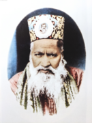 Param Guru Huzur Maharaj, next spiritual head of Radha Soami Satsang Dayalbagh. He remained in office from 1878 to 1898.