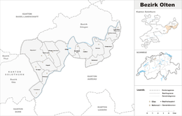 Olten – Mappa