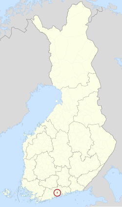 Location of Kerava in Finland