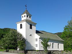 View of the village church