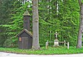 Hölzerner Glockenturm in Josefsthal, OT von Litschau in Niederösterreich