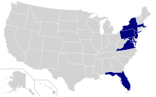 Location of teams in {{{title}}}