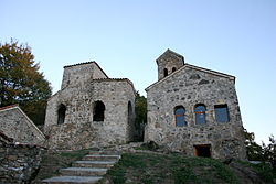 Die Gebäude von Nekresi, 2010