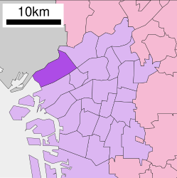 Nishiyodogawa-ku – Mappa