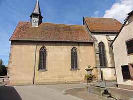 The church in Sarrewerden