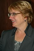 Photograph of the left profile of Chief Justice Lorie Skjerven Gildea