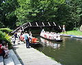 August 2009 Spreehafen in Burg.