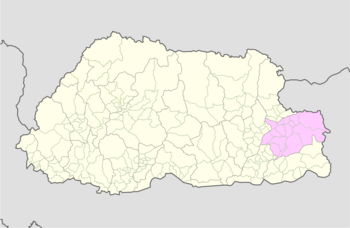 Location of Lumang Gewog