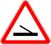 1.34 Attention, the device blocking the railway crossing