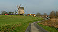 Blick auf die Bockwindmühle