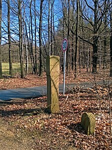 Zwei Wegesteine Thiemendorf