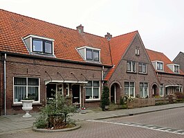 Sint Josephstraat Gouda (deel van het door Dessing ontworpen complex woningen)