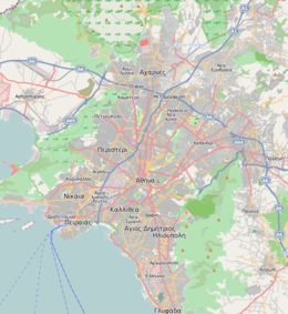 Mappa di localizzazione: Atene