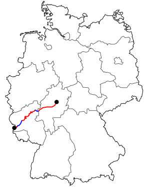 Verlauf der B 49