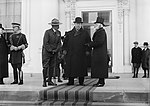 Archibald Butt, Robert Baden-Powell, William Taft and James Bryce, 1st Viscount Bryce