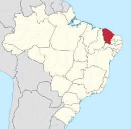 Ceará – Localizzazione