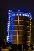 Gasometer Oberhausen - Industriedenkmal und Wahrzeichen am Rhein-Herne-Kanal