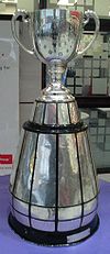 The Grey Cup, championship trophy of the Canadian Football League