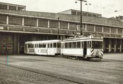 A500 diente ausschließlich als Schlepper für den Großraum-Bw 2000, hier im Betriebshof Charlottenburg, 1965