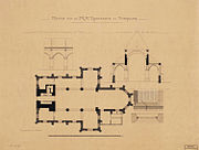 Plattegrond, Rijksdienst Monumentenzorg, 1888