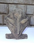 Neolithic anthropomorphic terracotta head