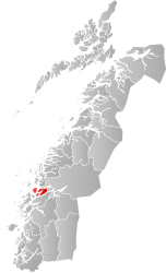 Nesna – Mappa