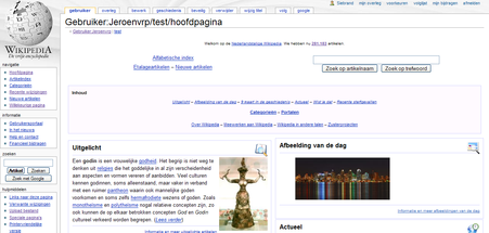 Screenshot breedbeeld (1280*800) in Firefox 2.0.0.2 door Siebrand - getoond wordt het werkelijk zichtbare deel van de pagina. Hierdoor is de schermafdruk kleiner dan de aangegeven schermresolutie.