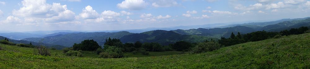 Panorama widokowa z Minčola