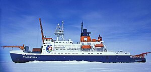 research vessel Polarstern, managed by F. Laeisz