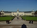 Frontansicht Schloss Karlsruhe Herbst 2004