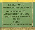 Erbaut von Alfred Grenander