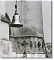 Außenkanzel beim Aufzug einer Glocke 1949