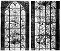 Hieronymusfenster aus der Burgkirche als östliches Fenster 1840 in der Marienkirche