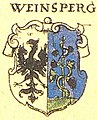 Weinsberger Wappen in Johann Siebmachers Wappenbuch von 1605