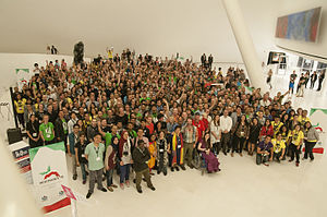Wikimania 2015 - Group photo