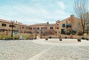 The La Posada Hotel was built in 1929 and is located at 200 E. Second Street. This hotel is the last of the Fred Harvey Hotel’s. Inside of the hotel is one of two restaurants who claim to have created the chimichanga. The other restaurant is El Trover at the Grand Canyon. The hotel also served as the offices of the Santa Fe Railroad.