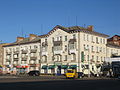 Soviet architecture in the main square