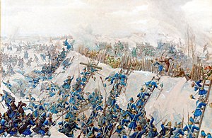 The Swedish assault of Veprik 1709