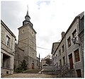 3.3 Kerktoren in het centrum van Couvin, er is precies dezelfde panoramiro foto te zien. locatie: 50.03.06.59N/4.29.48.18E. Volgens (Zie hier is de kerk geen monument. Er zijn wel twee monumenten vlakbij.