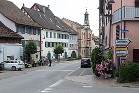 Hauptstrasse in Hallau