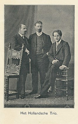 V.l.n.r. Bos, Van Veen, Van Lier