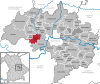 Lage der Gemeinde Nittendorf im Landkreis Regensburg