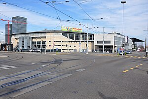 Das Hallenstadion im März 2011