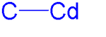 Carbon-cadmium bond