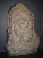 A runestone commemorating a Viking lost during a raid in Serkland