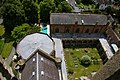 Kathedrale von Worcester mit Kloster und Kapitelhaus (Blick vom Turm)