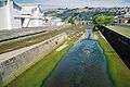 Water of Leith close to its mouth in Dunedin