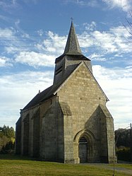 The Church of Saint-Sulpice, in Banize